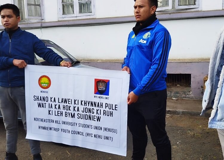 NEHUSU, HYC protest over non payment of scholarship