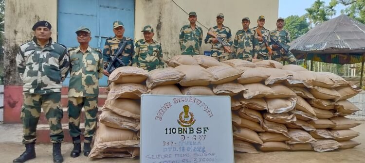 17 tonnes of sugar confiscated by BSF