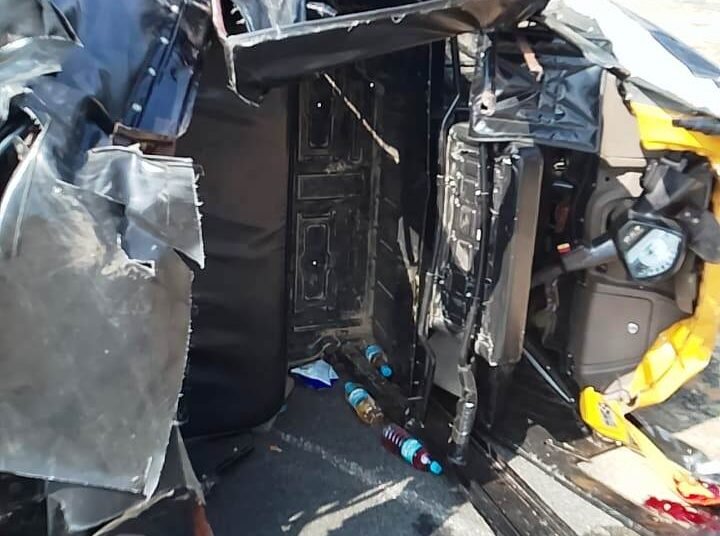 Auto driver dies after head-on collision