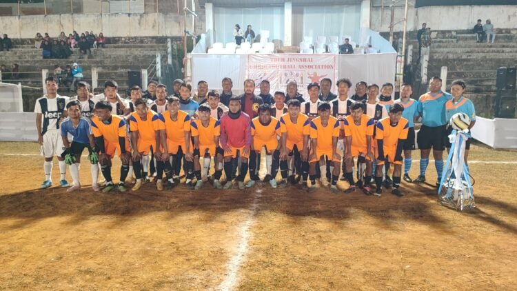 Night football knockout tournament lights up Umroi