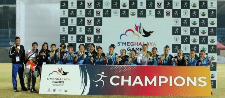 Ri-Bhoi win double gold in football; SWKH, WGH clinch gold in volleyball