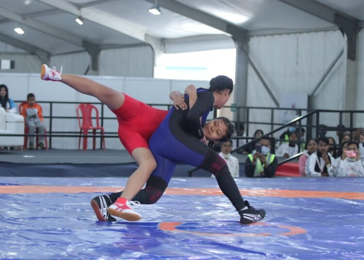 EKH dominate swimming & wrestling; WGH lead in taekwondo