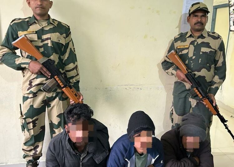 BSF seizes 1728 Yaba tablets, 3 held