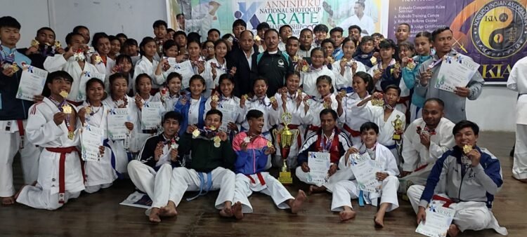 Meghalaya crowned overall champs at National Shoto Cup