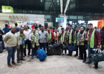 Journalists from Meghalaya on a 4 day tour to Odisha