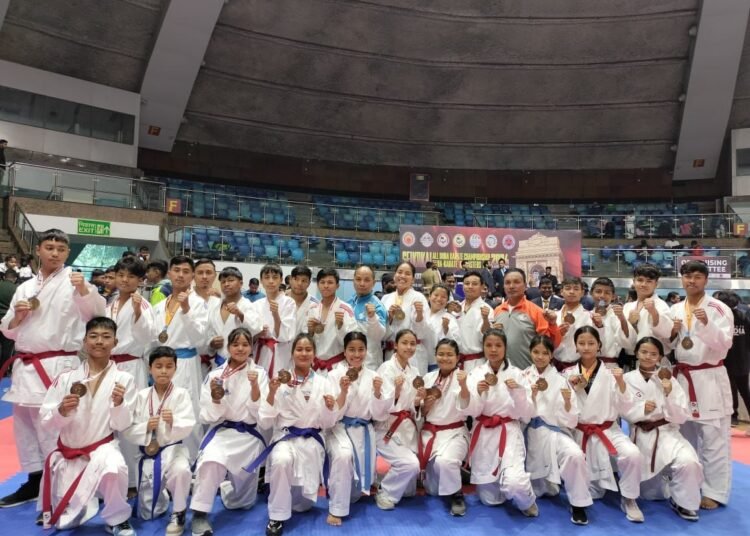 Meghalaya karatekas earn 22 medals at All India Championship