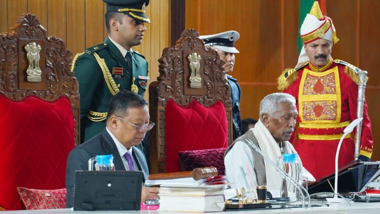 Guv speaks few lines in Khasi, Garo