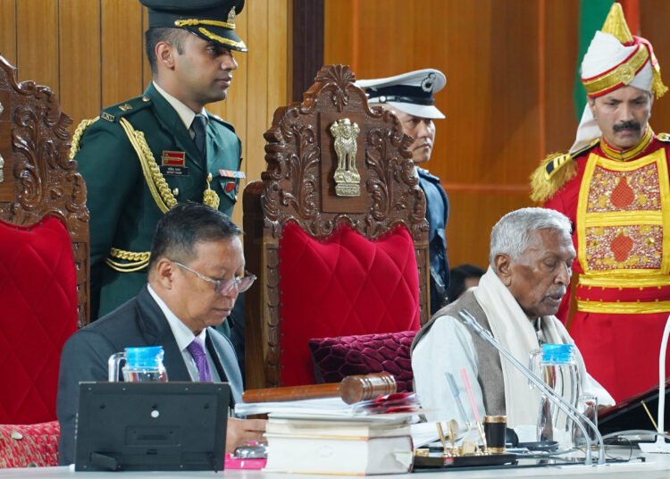 Guv speaks few lines in Khasi, Garo