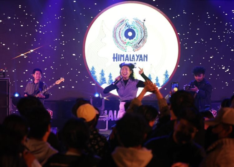 2 artists from Meghalaya perform at the Himalayan Indie Fest