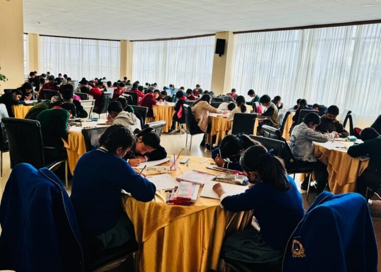 Painting competition held for students on financial literacy 