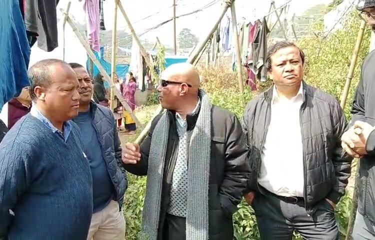 Sanbor inspects South Shillong works