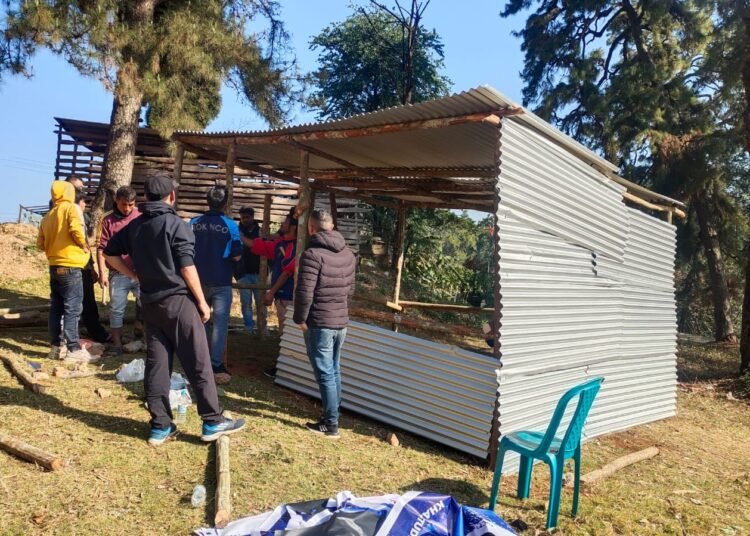 KSU ‘builds first house for Khasis’ at Maxwelton Estate