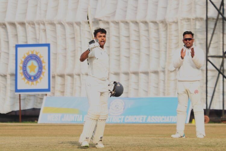 Col CK Nayudu Trophy: Nishanta roars to fine century for Meghalaya against Nagaland