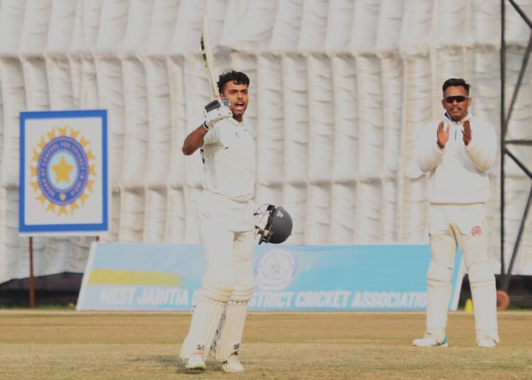 Col CK Nayudu Trophy: Nishanta roars to fine century for Meghalaya against Nagaland