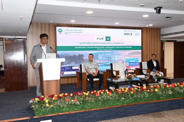 International marketing conference held in IIM Shillong