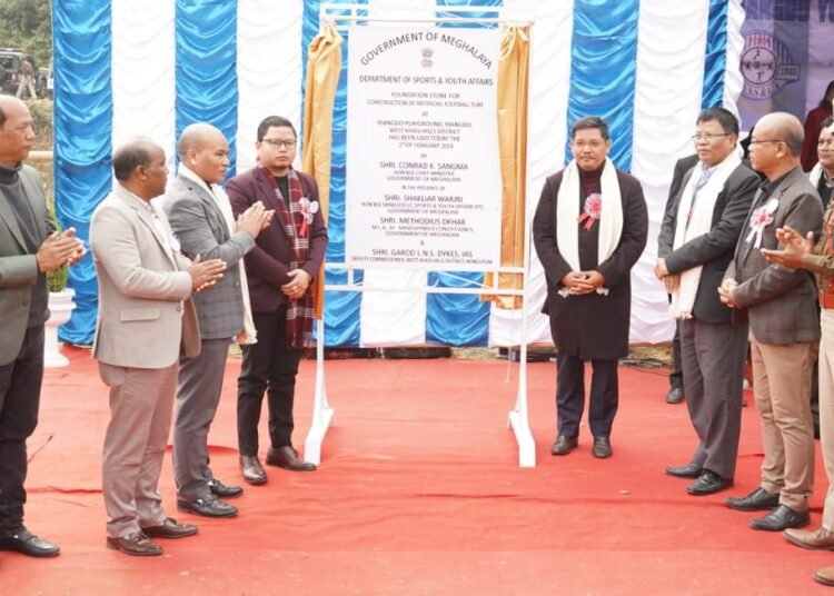 CM sets ball rolling for Rs 10 cr artificial football turf