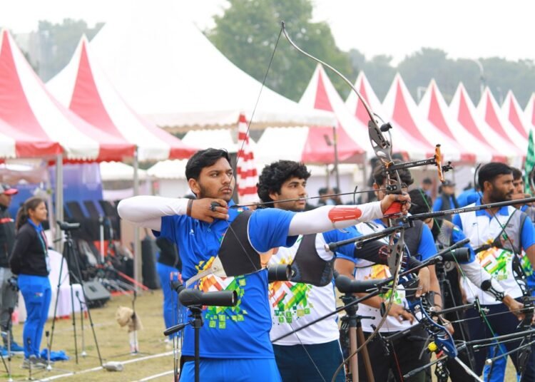 Khelo India University Games’ archery event begins in Shillong