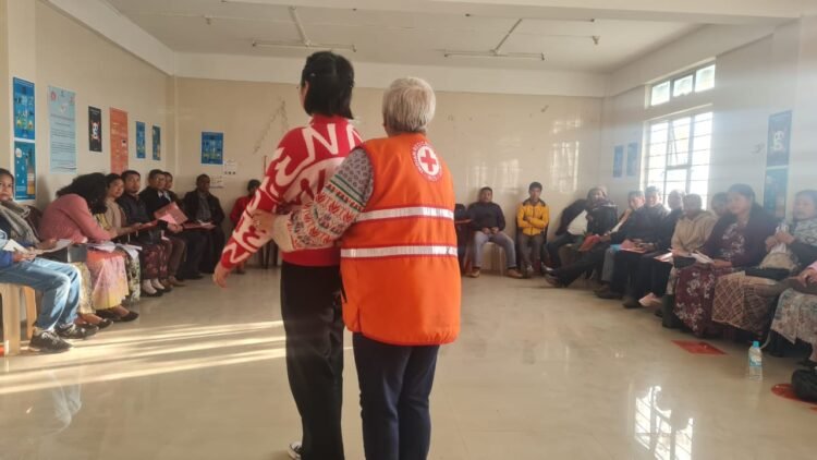 Disaster management training imparted in Nongstoiñ