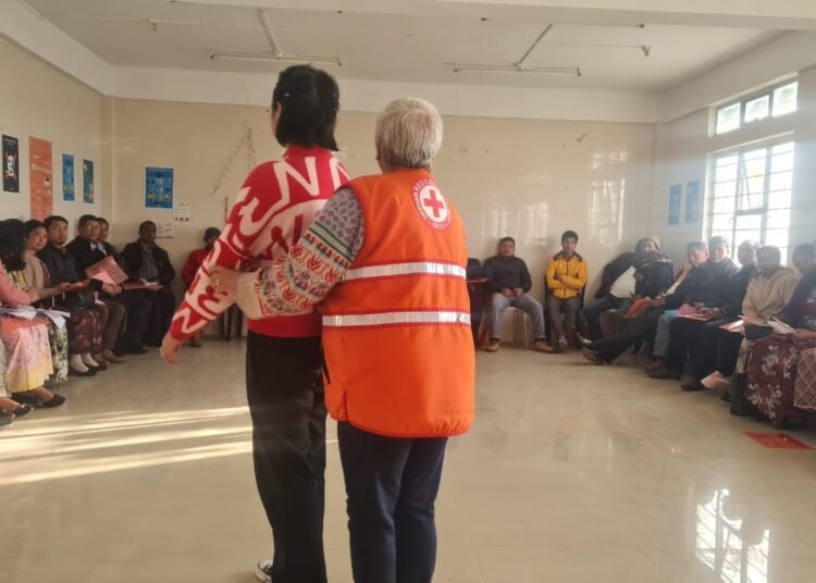 Disaster management training imparted in Nongstoiñ