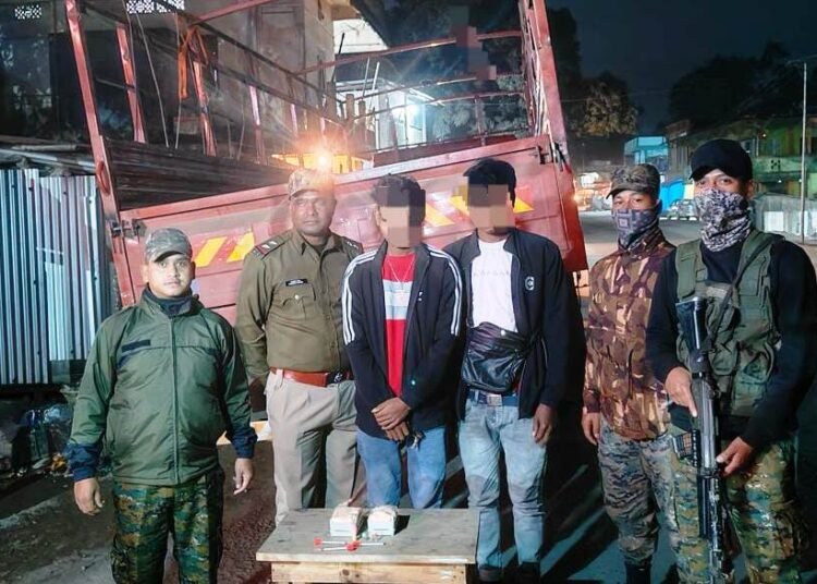 Two arrested with heroin in EJH