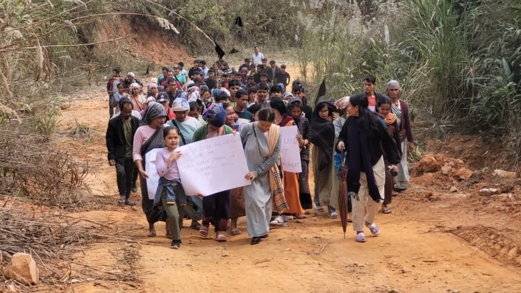 Nongsning, Umrasong hold protest rally against coke oven plants