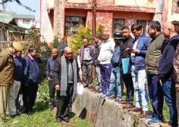 Shullai inspects construction projects