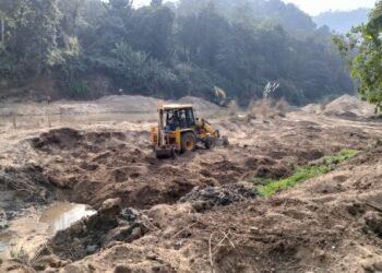 KSU reports illegal sand mining by Karbis in Ri Bhoi