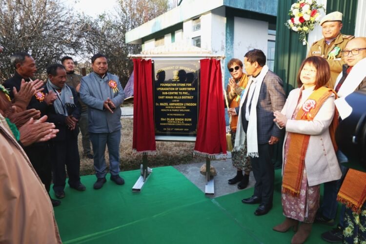 Foundation laid for upgrade of Sawsymper sub-center to PHC