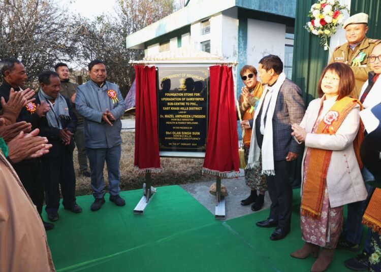 Foundation laid for upgrade of Sawsymper sub-center to PHC