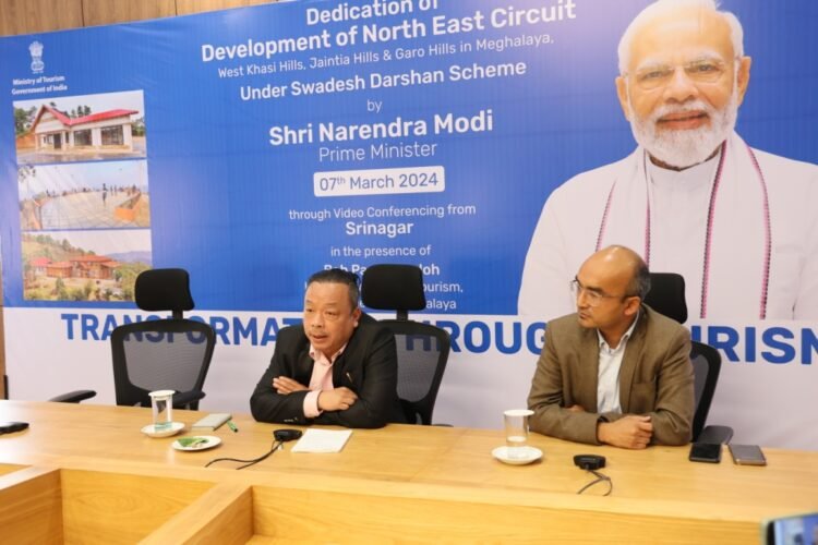 Modi launches 3 Meghalaya tourism projects