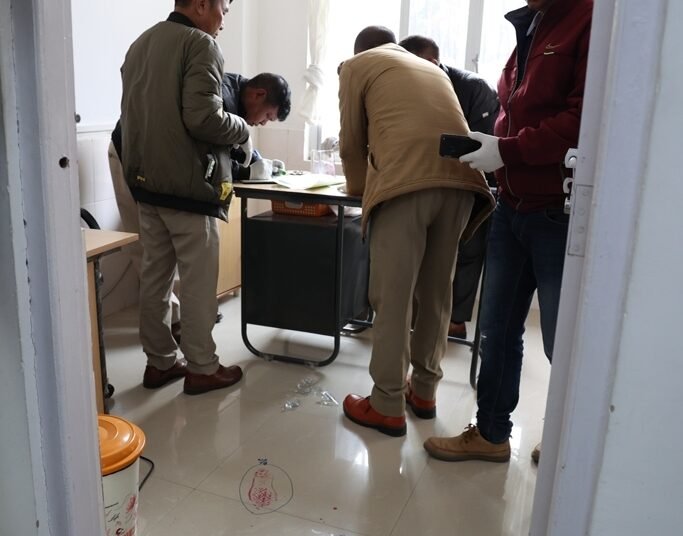 Workshop on crime scene investigation held