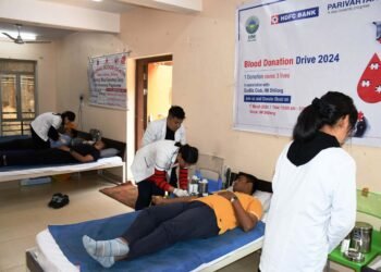 81 from IIM Shillong donate blood