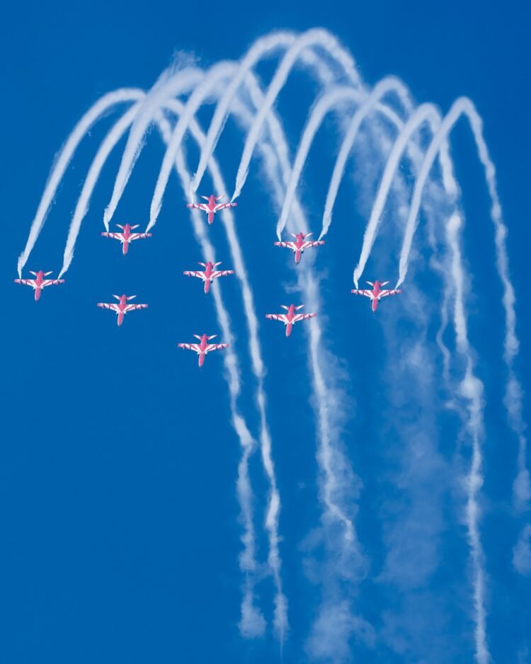 Air display at Umiam Lake