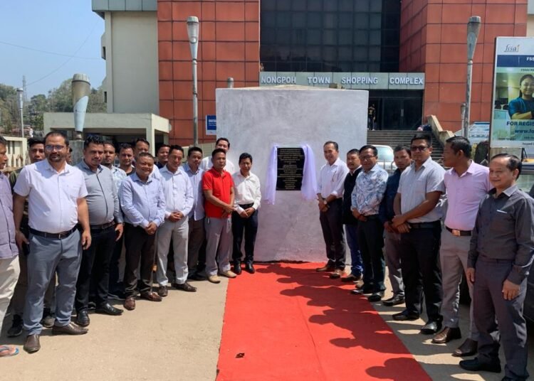 Parking space project launched in Nongpoh