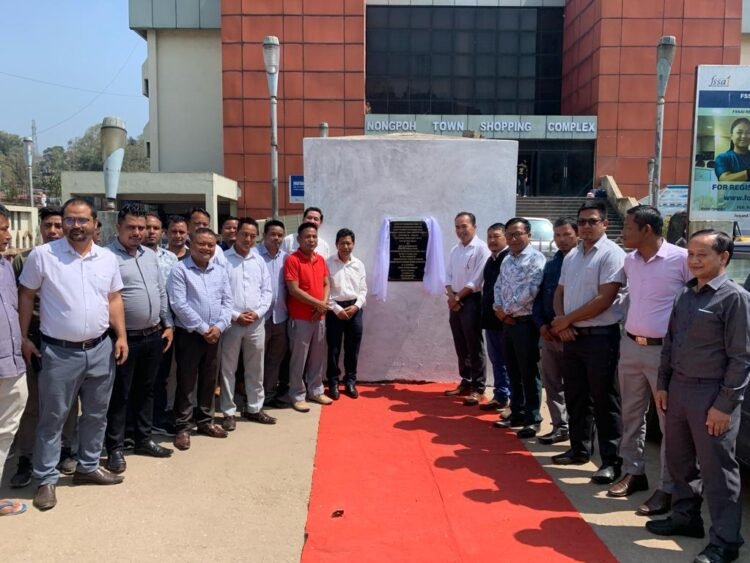 Parking space project launched in Nongpoh