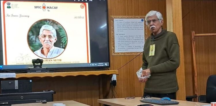 SPIC MACAY founder encourages NIT to start heritage club