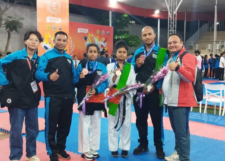 NE Games: Bhalang earns silver in boxing; hopes rest on women’s basketball