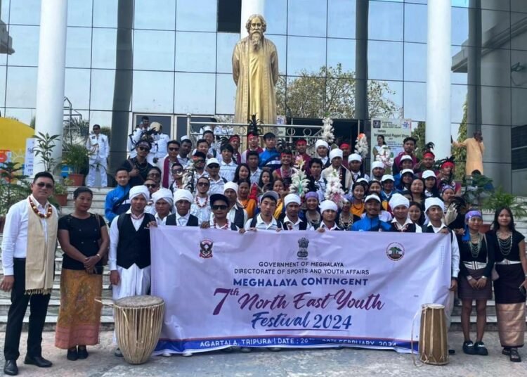 NE Youth Fest:  Meghalaya team makes a triumphant return