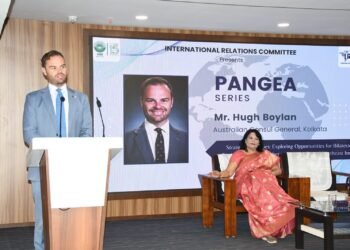 Australian consul general visits IIM Shillong