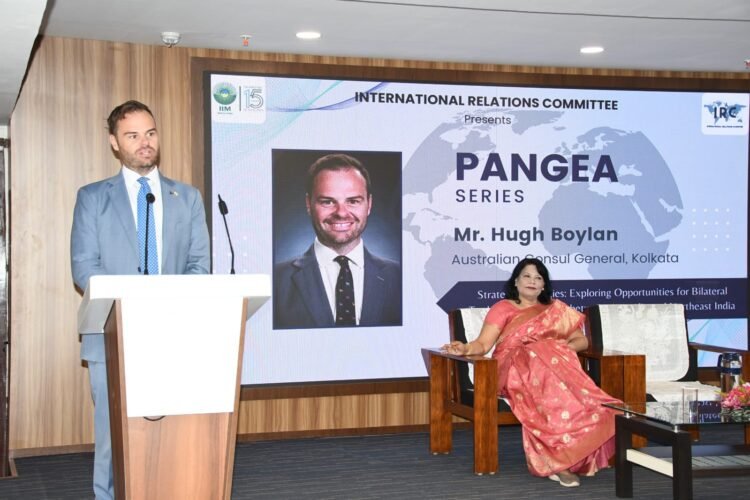 Australian consul general visits IIM Shillong