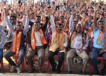 Ri-Bhoi BJP spreads word on Central schemes