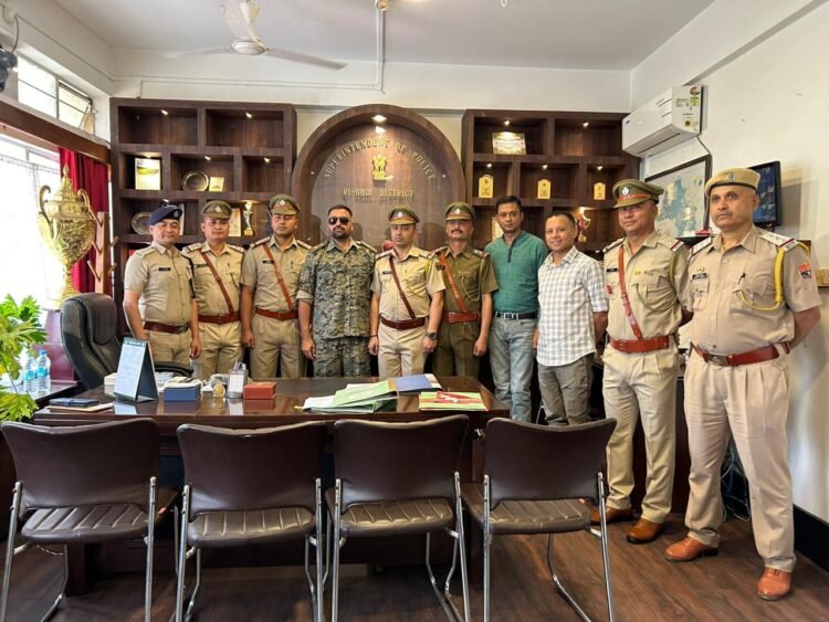 Pipping ceremony for promoted police officers