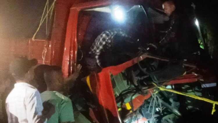 Nongpoh highway accidents leaves driver severely injured