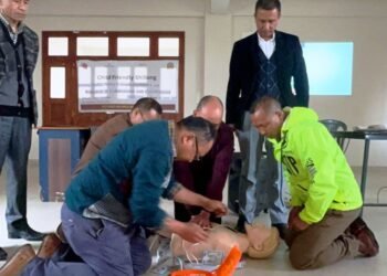 Workshop held for traffic personnel on basic life support