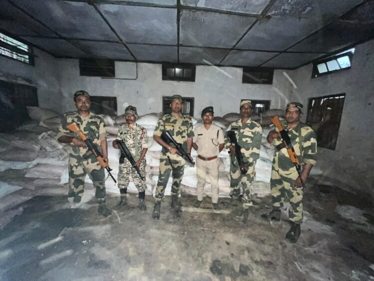 33 tonnes of sugar seized in anti-smuggling ops by BSF