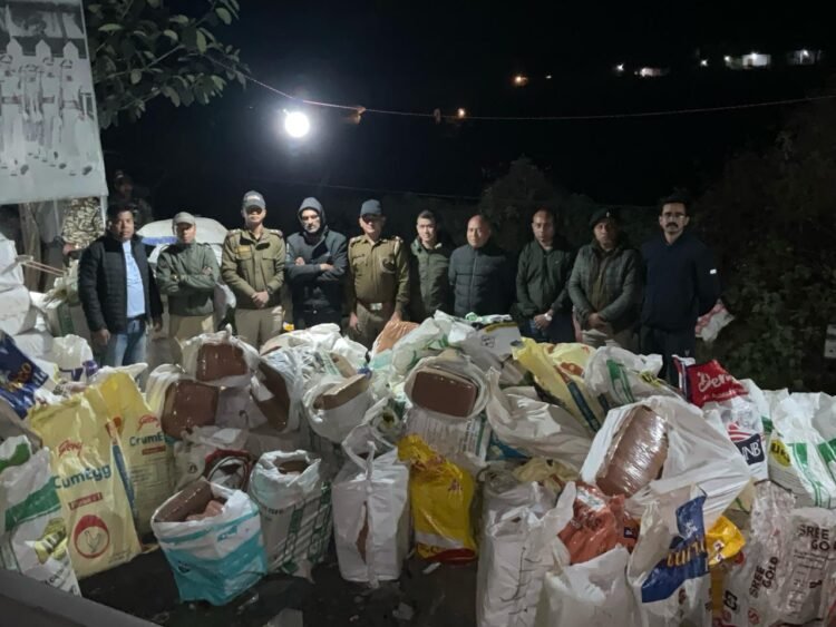 Largest-ever haul of marijuana seized by police at Lad Umsaw