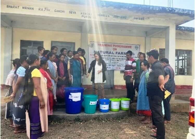Ri-Bhoi farmers trained in ‘natural farming’