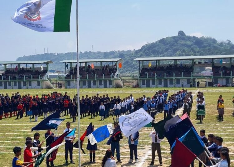 Inter-school athletic meet begins in SWKH