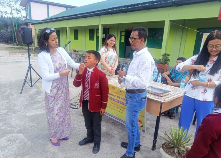 National Deworming Day held in Mawkdok