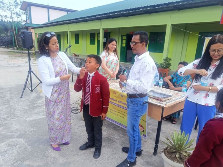 National Deworming Day held in Mawkdok